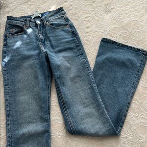 Western Style Bootcut Blue Jeans Size 0